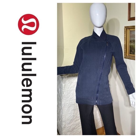 Lululemon Asymmetrical Full 2-Way Zippered Jacket - Picture 1 of 16